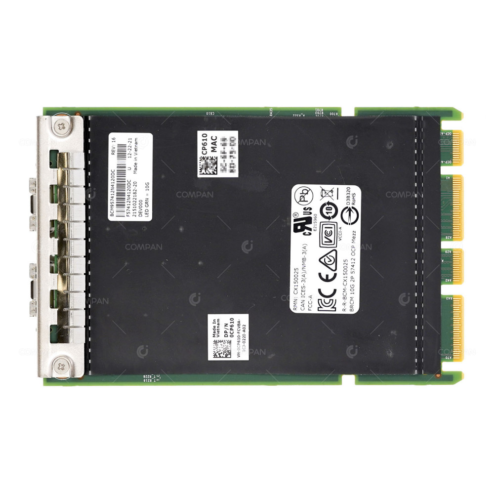 CP610  DELL  DUAL PORT 10G SFP+ OCP NETWORK ADAPTER FOR DELL POWEREDGE R750